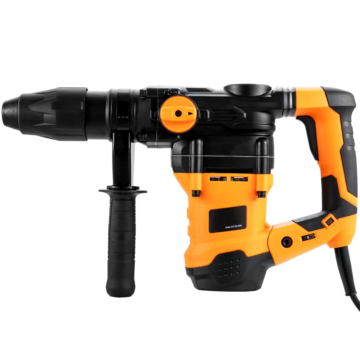 SucceBuy 1600W Rotary Hammer Drill Max Drilling 42mm 3 Modes Max Corded Demolition Chipping Metal Concrete Breaker Jackhammer