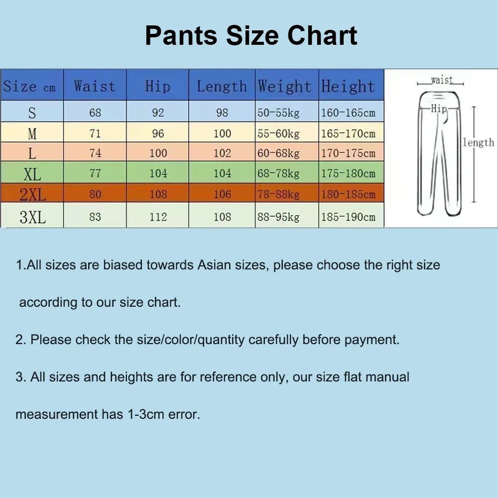 2025 Men's trendy sweatPants Autumn/Winter New  Jogging Trousers Fitness Loose Fit Clothing Solid Color warm Streetwear Pants