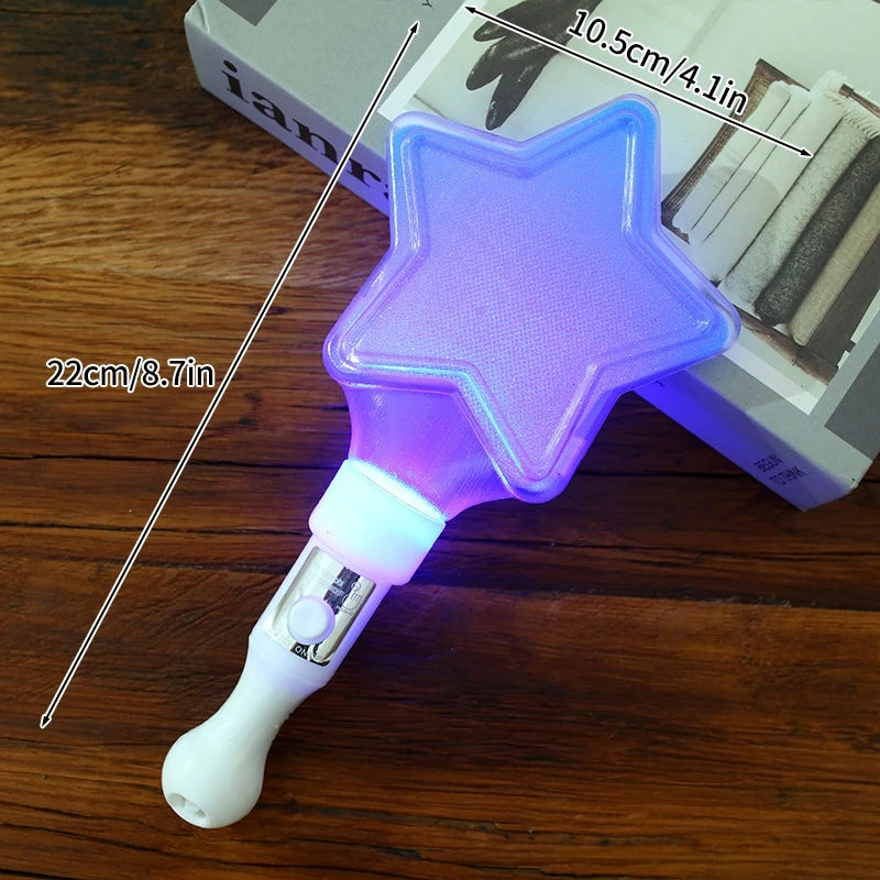 Luminous Lightstick Kpop Concert Support Stickers Glow Sticks Crazy Wedding Party Time Luminous Stick Party Accessorie