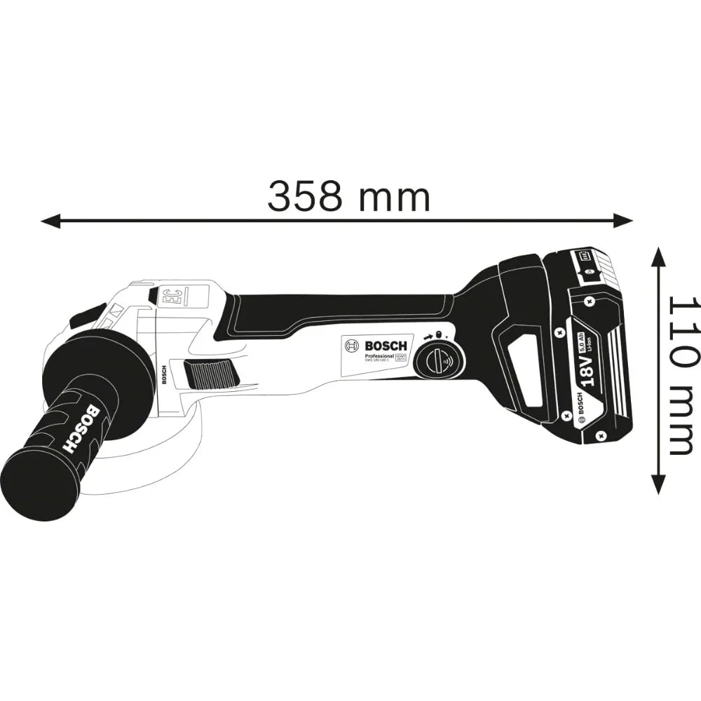 1/4 Inch Angle Die Grinder 12V Bare Tool Compatible with M12 FUEL Cordless Power Tool System