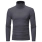 Thermal Underwear Tops Men Spring Clothes Thermal Shirt Autumn Men's Winter Tights High Neck Thin Slim Fit Long Sleeve T-shirt