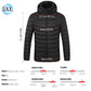 Heating Jackets Smart Thermostat Pure Color Hooded Heated Clothing Women Sportswear Heated Coat USB Heating Jacket For Camping