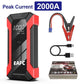2000A Car Jump Starter Power Bank 12V Output Portable Emergency Start-up Charger 1000A for Cars Booster Battery Starting Device