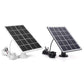 20W Solar Charger IP65 Waterproof Solar Panel Kit 9.8Ft Charging Cable Solar Charging Panel for Ring Video Doorbell 4/3/3 Plus/2