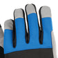 Heavy Duty Anti Vibration Outdoor Work Gloves Touchscreen Compatible Breathable Spandex Reflective Material Extra Padding