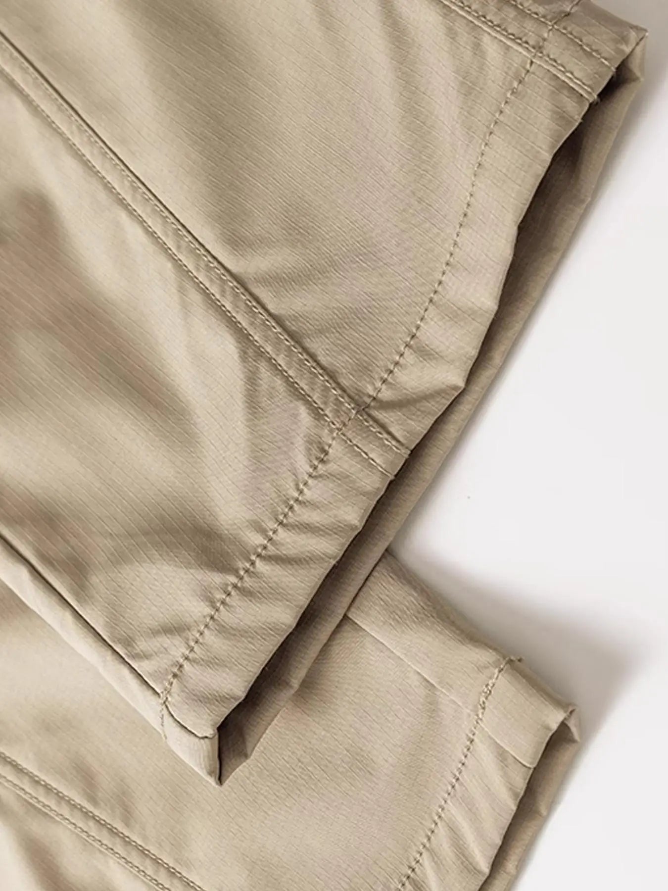 Men's Autumn-Winter Cargo Jogger Fleece Sweatpants Loose Multi-Pocket Long Trousers for Hip Hop Street Style