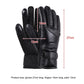 Heated Full Finger Mittens Touch Screen USB Electric Heating Gloves Ergonomics Constant Temperature for Indoor Home Outdoor