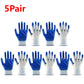 1-20Pairs Nitrile Gloves Safety Industrial Labor Work Gloves Wear-resistant Working Protective Gloves for Hands Protection