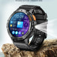 AMOLED Smartwatch – Bluetooth Calling Fitness Tracker with Waterproof Design