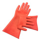 Red Electrician Insulating Gloves Rubber Withstanding Voltage 220V Work Safe Gloves 5KV Industrial Insulation Mittens