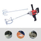 Drill Mixer Set with Spade Handle Electric Corded Mixing Drill Machine 2400W Motor Concrete Mud Mixer