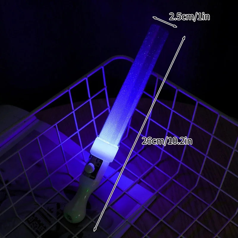 Luminous Lightstick Kpop Concert Support Stickers Glow Sticks Crazy Wedding Party Time Luminous Stick Party Accessorie