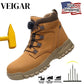 Rotary Button Waterproof Safety Shoes For Men Steel Toe Caps Male Indestructible Puncture-Proof Non Slip Security Work Boots