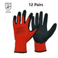 Zimai Latex Coated Work Gloves Gardening Gloves Anti-Slip Abrasion-Resistant Cut-Resistant Puncture-Resistant Work Gloves