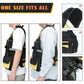Heavy Duty Tool Vest Reflective Safety Multiple Pockets Oxford Tool Vest Breathable Adjustable Wear-resistant Storage Tool