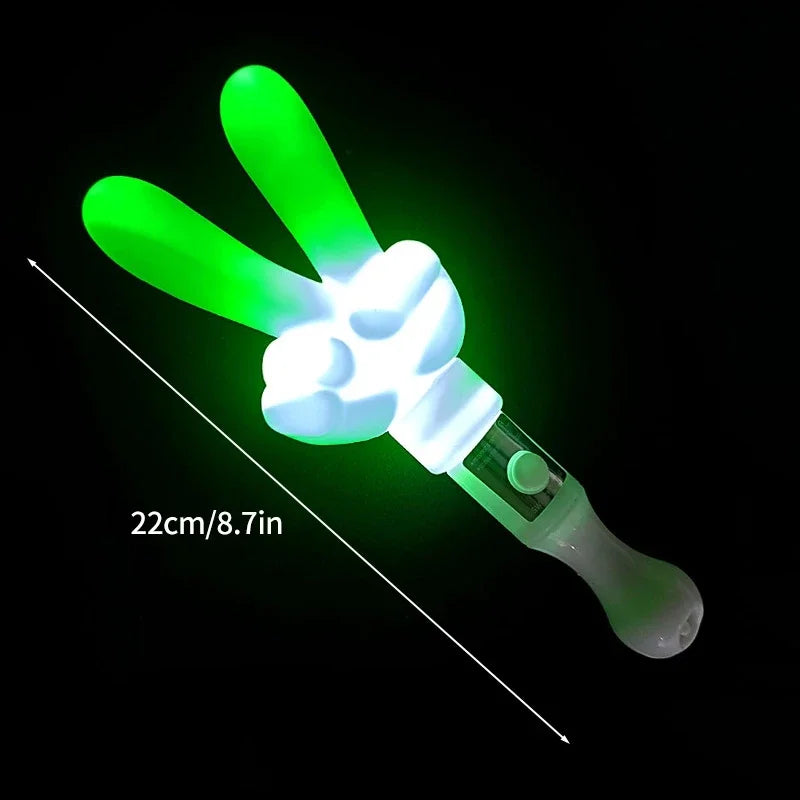 Luminous Lightstick Kpop Concert Support Stickers Glow Sticks Crazy Wedding Party Time Luminous Stick Party Accessorie