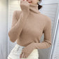 Women Turtleneck Sweater Knitted Soft Pullovers cashmere Jumpers Basic Solid Soft Sweaters Women Autumn Winter Casual Top