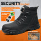 Rotary Button Waterproof Safety Shoes For Men Steel Toe Caps Male Indestructible Puncture-Proof Non Slip Security Work Boots