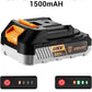 DEKO Cordless Drill 20V Electric Power Drill Set Drills Cordless with Battery and Charger Drill Driver Power Drill Cordless