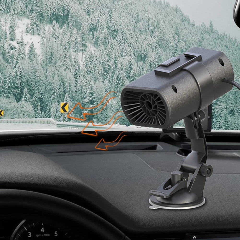 12V 200W Car Heater Demister Universal Car Defogger Adjustable Window Windshield Defrosting Heater Car Accessories
