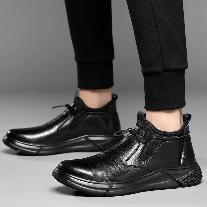 Safety Shoes Men for Work Steel Toe Free Shipping Industrial Boots Man Protection for the Smash-Proof Waterproof Ankle Boots