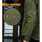 Men's hooded casual military outdoor multifunctional jacket, fashionable shark skin soft shell tactical waterproof jacket