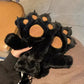 Cute Plush Thick Bear Paw Warm Gloves Claw Paw Plush Mittens Women JK Gloves Winter Outdoor Cosplay Gloves Couple Accessories