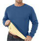 Sweatshirts For Men Long Sleeve Fleece Casual Fuzzy Crewneck Pullover Warm Winter Camisas De Hombre Men'S Shirt Polos Para Hombr