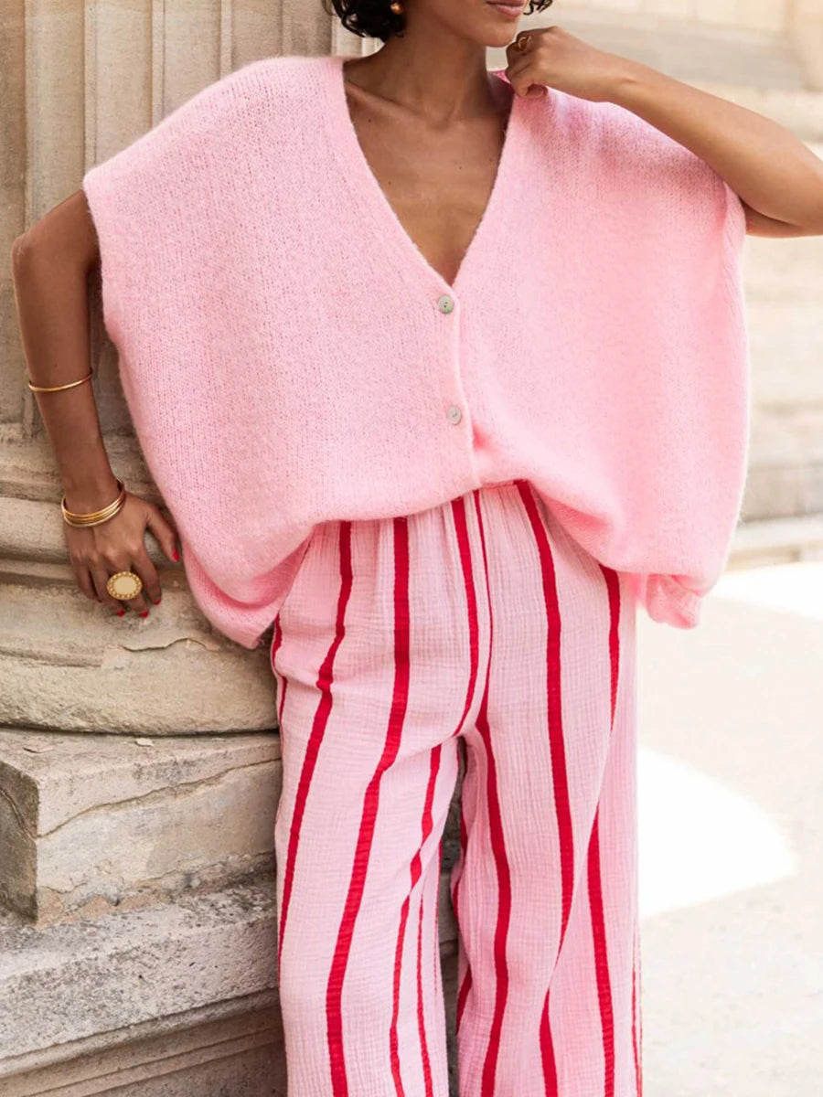 Women s Oversized Knit Cardigan with Pockets Long Sleeve Open Front Chunky Sweater Coat Warm Winter Outwear