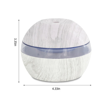 Diffuser For Home 300ml Ultrasonic Humidifier Aroma Oil Diffuser   Air Purifier with Touch Control  Perfect for Dry Air  Sleep