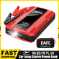 2000A Car Jump Starter Power Bank 12V Output Portable Emergency Start-up Charger 1000A for Cars Booster Battery Starting Device