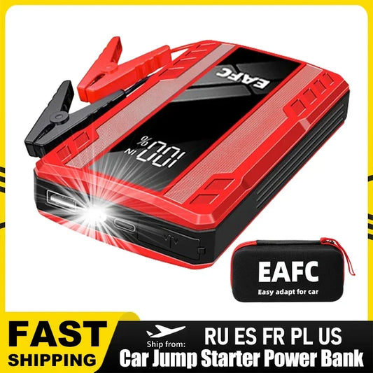 2000A Car Jump Starter Power Bank 12V Output Portable Emergency Start-up Charger 1000A for Cars Booster Battery Starting Device