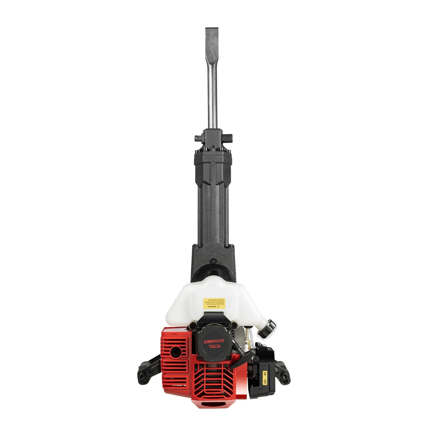 1900W 52CC Gasoline Power Demolition Jack Hammer 1500bpm Impact Frequency Concrete Breaker for Ground Slotting Rock Breaking