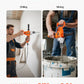 1100W Electric Drill Mixer 5/8" 0-850 RPM Mixing & Drilling Machine with D-Handle Handheld Cement Mixers for Fodder Paint Cement