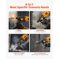 1 Inch SDS-Plus Rotary Hammer Drill, 8 Amp Corded, Heavy Duty Chipping Hammer with Safety Clutch for Electric Demolition