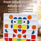 Shape Puzzle Pattern Blocks Educational Mosaic Shape Jigsaw Blocks Board Game Mosaic Color Shapes Puzzles Toys For Over 3 Years