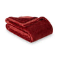 Oversized Textured Velvet Plush Throw Ultra Soft Warm Fleece Blanket Insulating Adult Home Décor Machine Washable Heavyweight