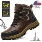 Widen Safety Boots Men Work Indestructible Shoes Climbing Boots Steel Toe Protective Boots Anti-smash Anti-puncture Safety Shoes
