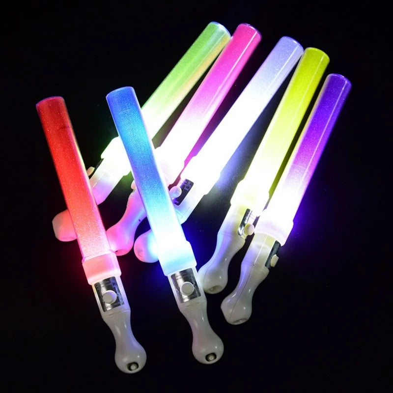 Luminous Lightstick Kpop Concert Support Stickers Glow Sticks Crazy Wedding Party Time Luminous Stick Party Accessorie