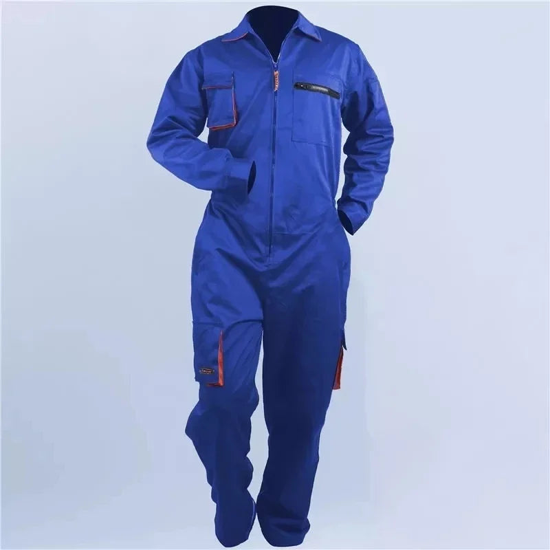 2023Work Overall Uniform Men Women Working Coveralls Welding Suit Car Repair Workshop Mechanic Plus Size Clothes