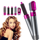 5-in-1 Hair Airflow Curler Dryer Brush – Electric Blow Dryer & Curling Wand Styling Kit for Women