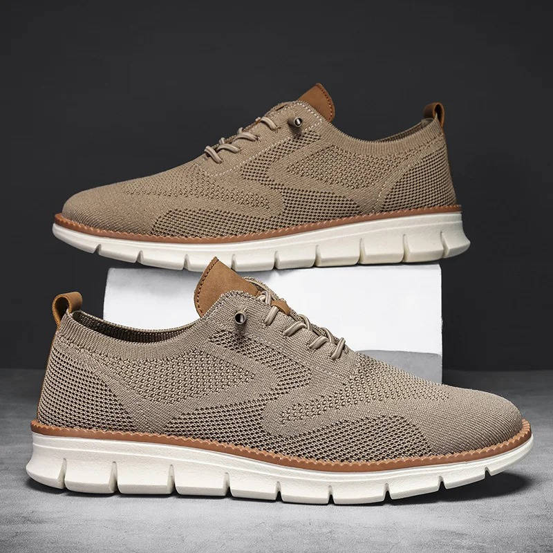 Men's Lightweight Knit Casual Sneakers