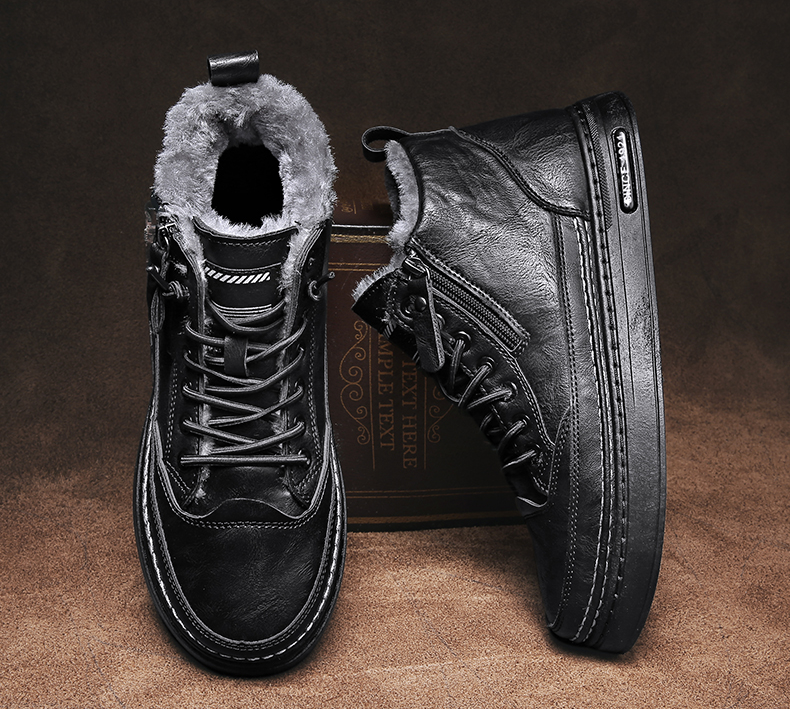 Harley Man - Winter boots in cotton and wool