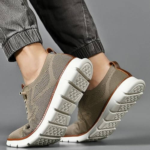Men's Lightweight Knit Casual Sneakers