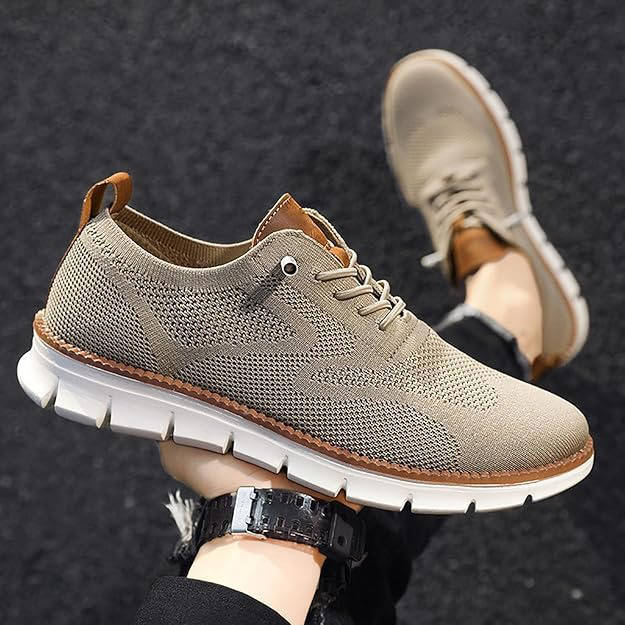 Men's Lightweight Knit Casual Sneakers