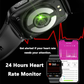 ECG Smartwatch – Blood Pressure, Glucose, Body Temp & Heart Rate Monitor