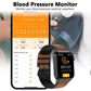 ECG Smartwatch – Blood Pressure, Glucose, Body Temp & Heart Rate Monitor