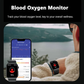 ECG Smartwatch – Blood Pressure, Glucose, Body Temp & Heart Rate Monitor