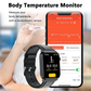 ECG Smartwatch – Blood Pressure, Glucose, Body Temp & Heart Rate Monitor