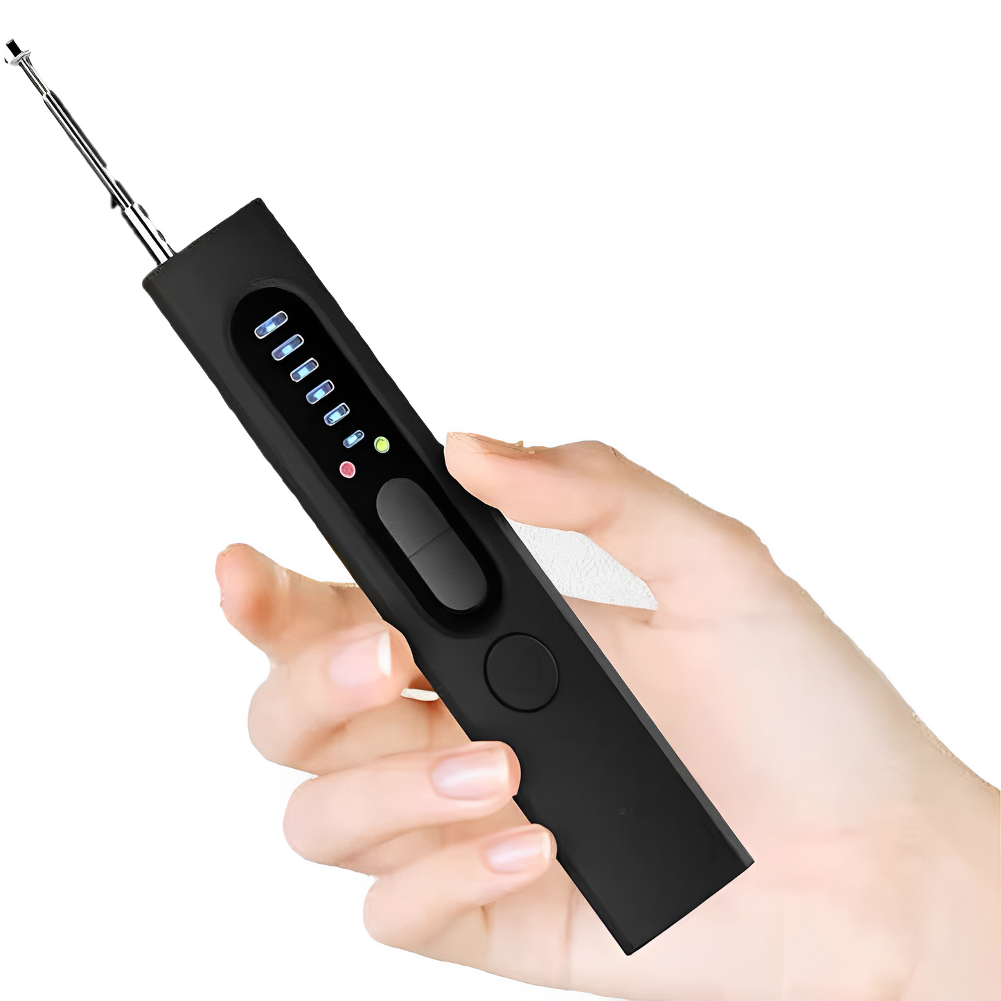 Hidden Camera & GPS Tracker Detector – Military Grade RF Signal Scanner with Built-In GPS Detection